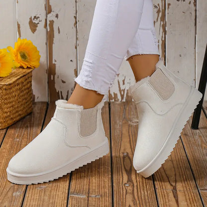 ZARELLA - Warm & Trendy Slip-On Snow Boots For Women