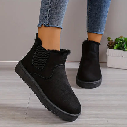 ZARELLA - Warm & Trendy Slip-On Snow Boots For Women