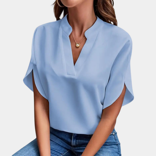 AIVAL – Women's Short Sleeve Blouse