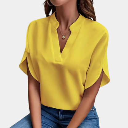 AIVAL – Women's Short Sleeve Blouse