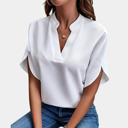 AIVAL – Women's Short Sleeve Blouse