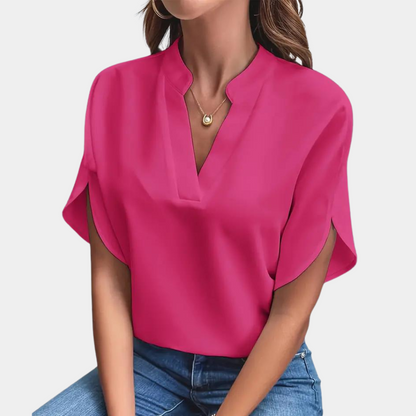 AIVAL – Women's Short Sleeve Blouse