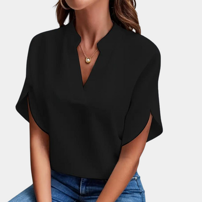 AIVAL – Women's Short Sleeve Blouse