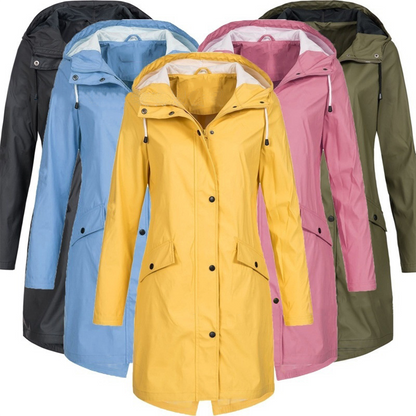 SELVIANNE – Stylish Lightweight Raincoat for Women