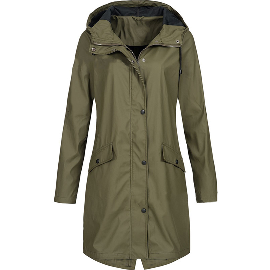 SELVIANNE – Stylish Lightweight Raincoat for Women