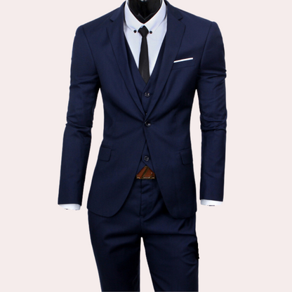 ASTON - Modern Fit 3-Piece Men's Suit