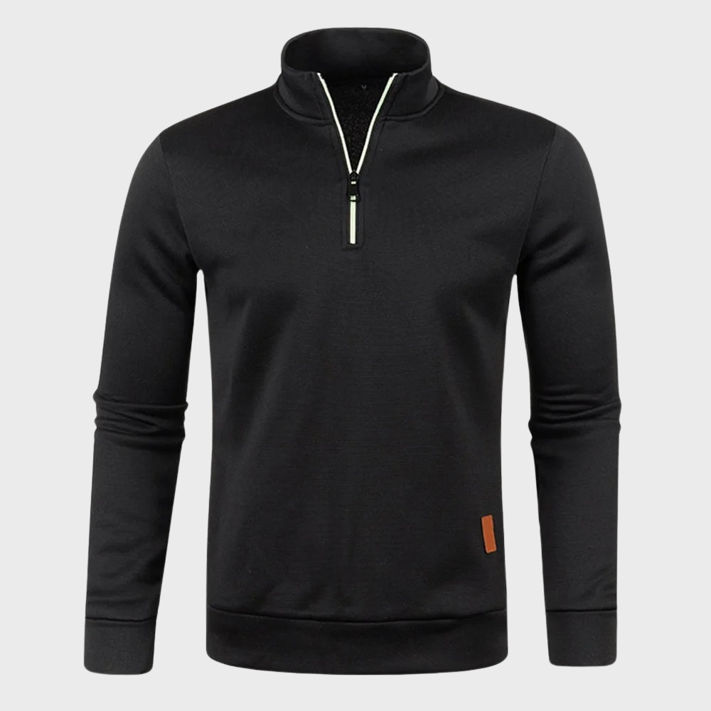 THOREN – Men's Zipper Sweater for Effortless Style