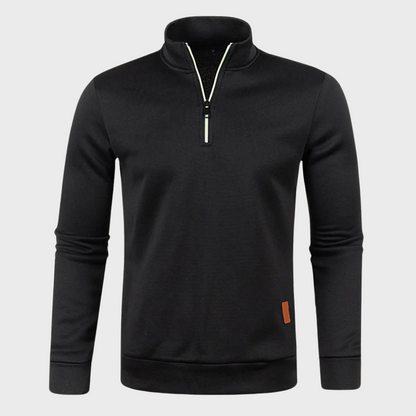 THOREN – Men's Zipper Sweater for Effortless Style