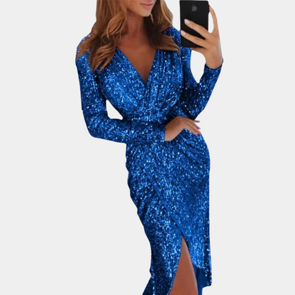 LYDIA - Glamorous Women's Sequin Dress for Special Occasions