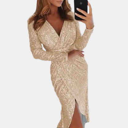 LYDIA - Glamorous Women's Sequin Dress for Special Occasions