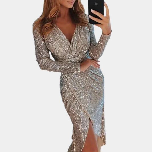 LYDIA - Glamorous Women's Sequin Dress for Special Occasions