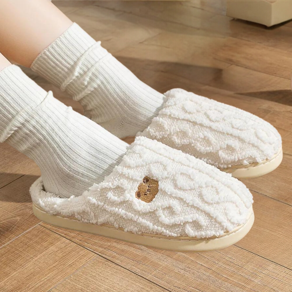 FAUVINA - Soft Winter Slippers for Women with Cushioned Sole