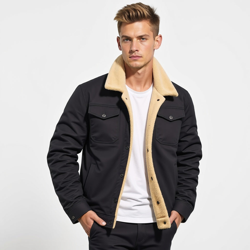 MAVERICK - Vintage Bomber Jacket for Men