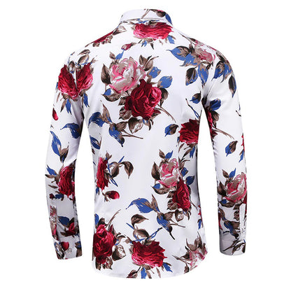 ENRIQUE – Bold & Stylish Men's Floral Shirt