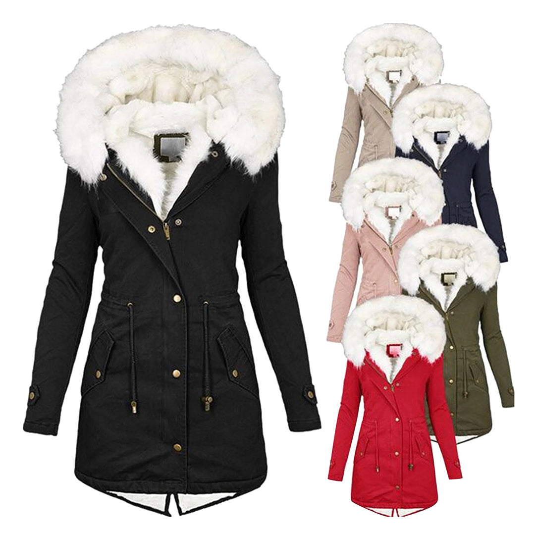 FREL – Long Winter Parka Coat for Women