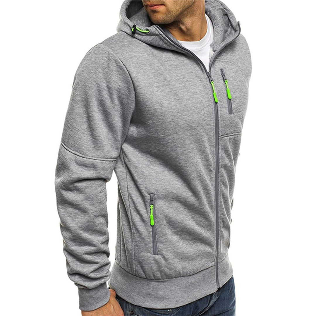 RONIN – Men's Zip-Up Hooded Sweater