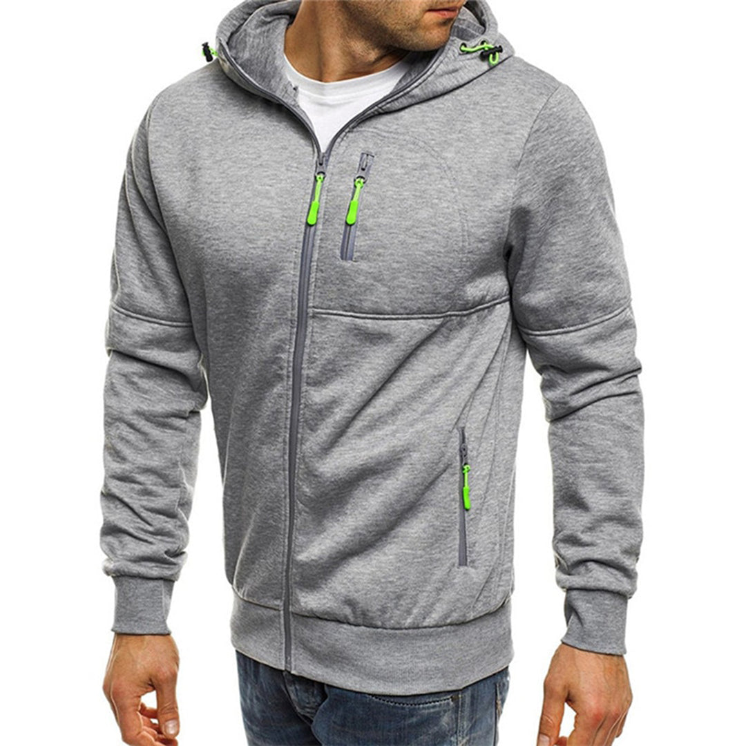 RONIN – Men's Zip-Up Hooded Sweater