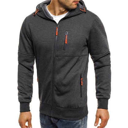 RONIN – Men's Zip-Up Hooded Sweater