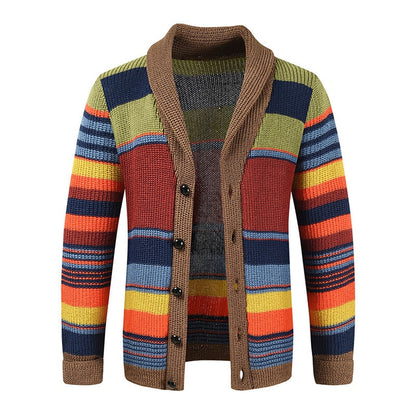 JASPER – Vintage Knitted Cardigan for Men