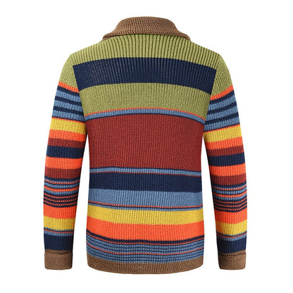 JASPER – Vintage Knitted Cardigan for Men