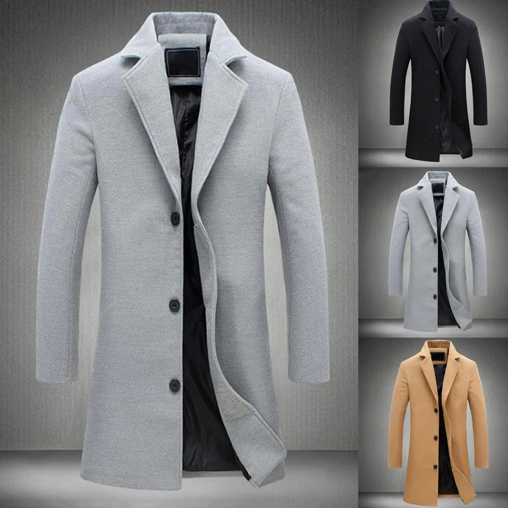 NERO – Stylish Men's Cold-Weather Coat