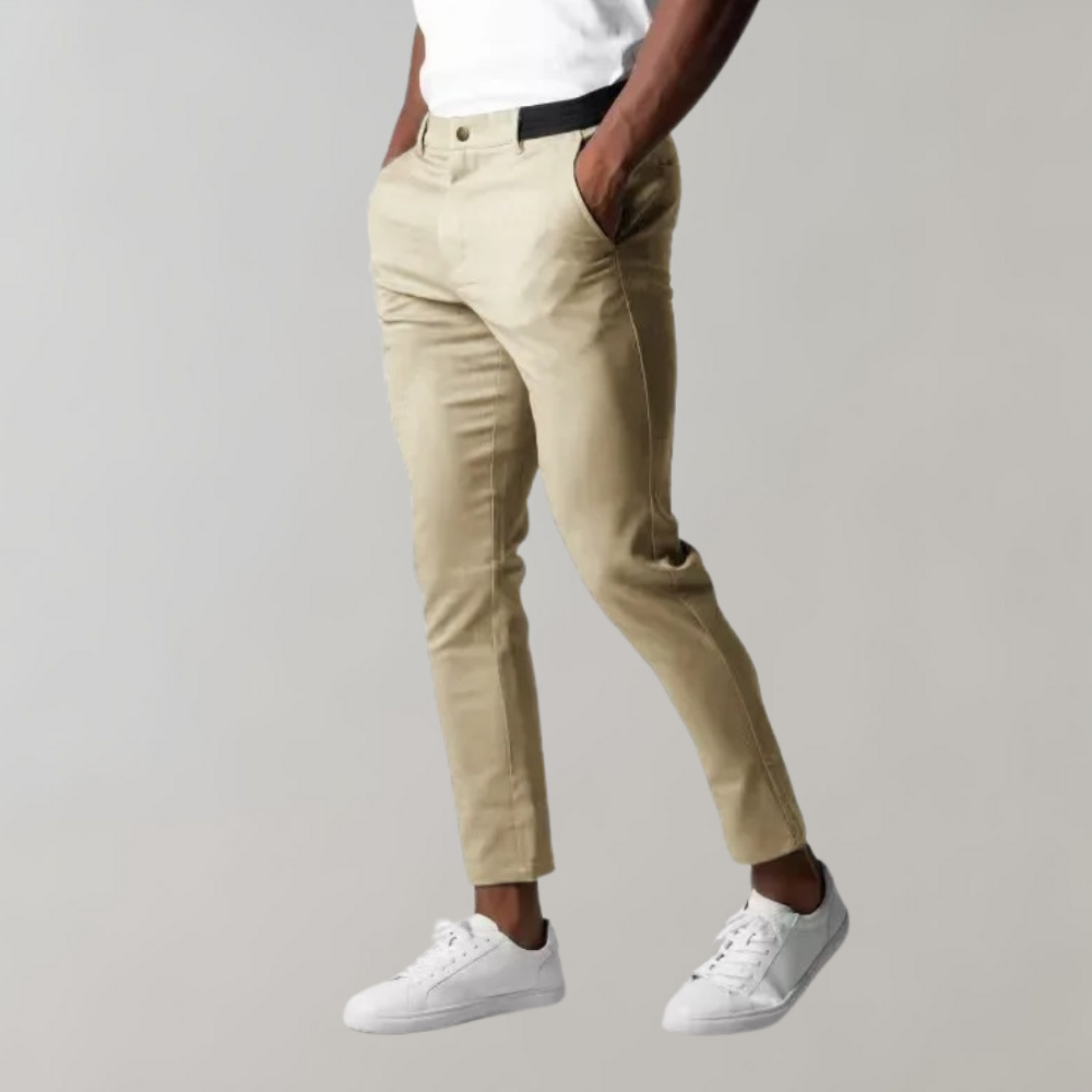 Alvero – Men's Slim Fit Chino Trousers