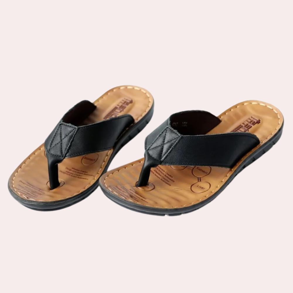 ZAVIO – Premium Men's Leather Slippers