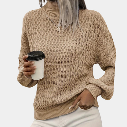 LUSIA – Women's Turtleneck Sweater