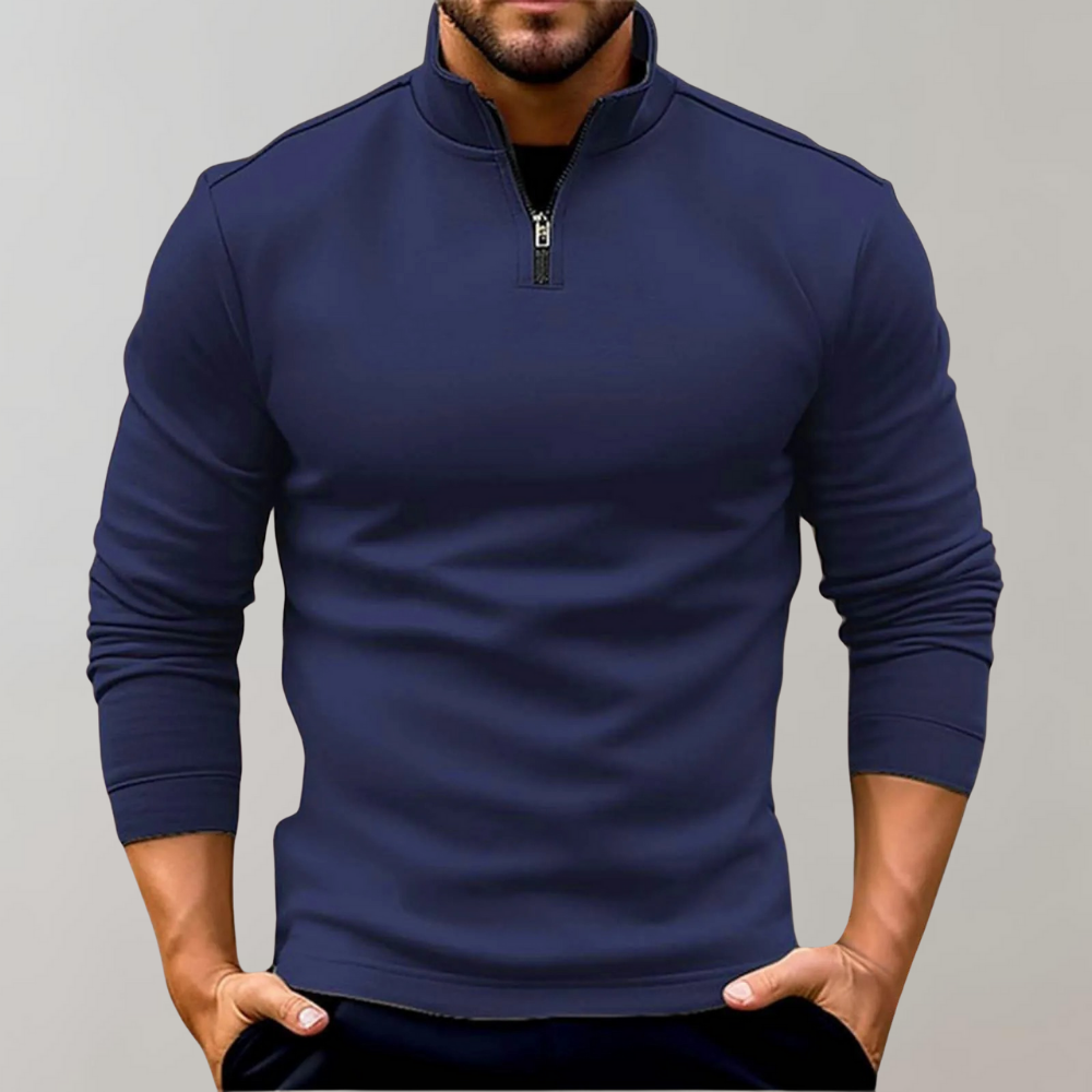 VERO - Men's Zip Sweater for Everyday Comfort