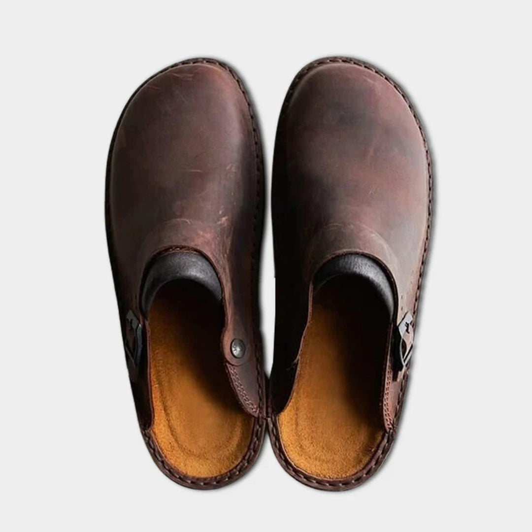 MILO – Premium Style Men's Leather Slippers