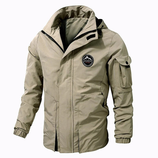 MAVEN – Men's Hooded Bomber Jacket with Modern Fit