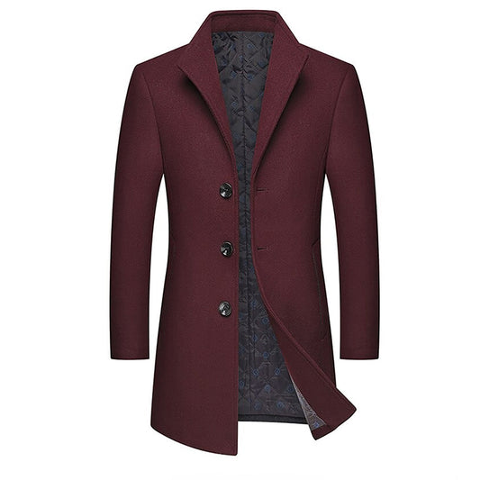 NIKOS – Stylish Long Coat for Men