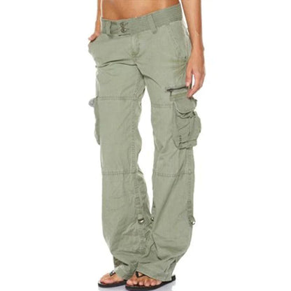 ZARA – High-Waist Cargo Pants for Women