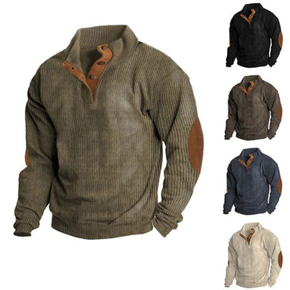 RIVEN – Stylish Corduroy Men's Sweater