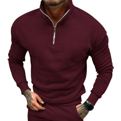 LOGAN – Men's Half Zip Sweater