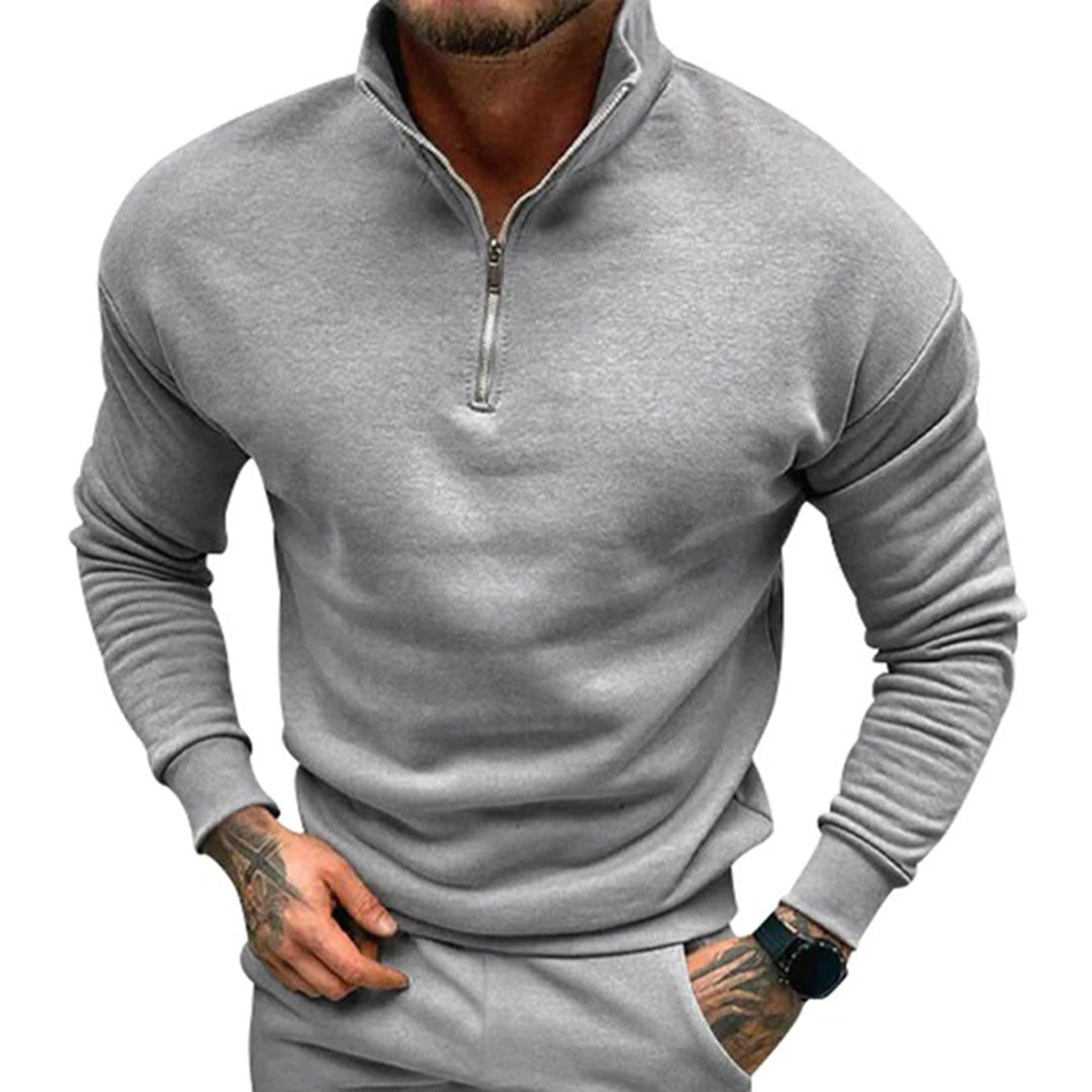 LOGAN – Men's Half Zip Sweater