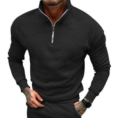 LOGAN – Men's Half Zip Sweater