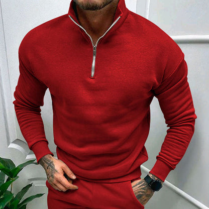 LOGAN – Men's Half Zip Sweater