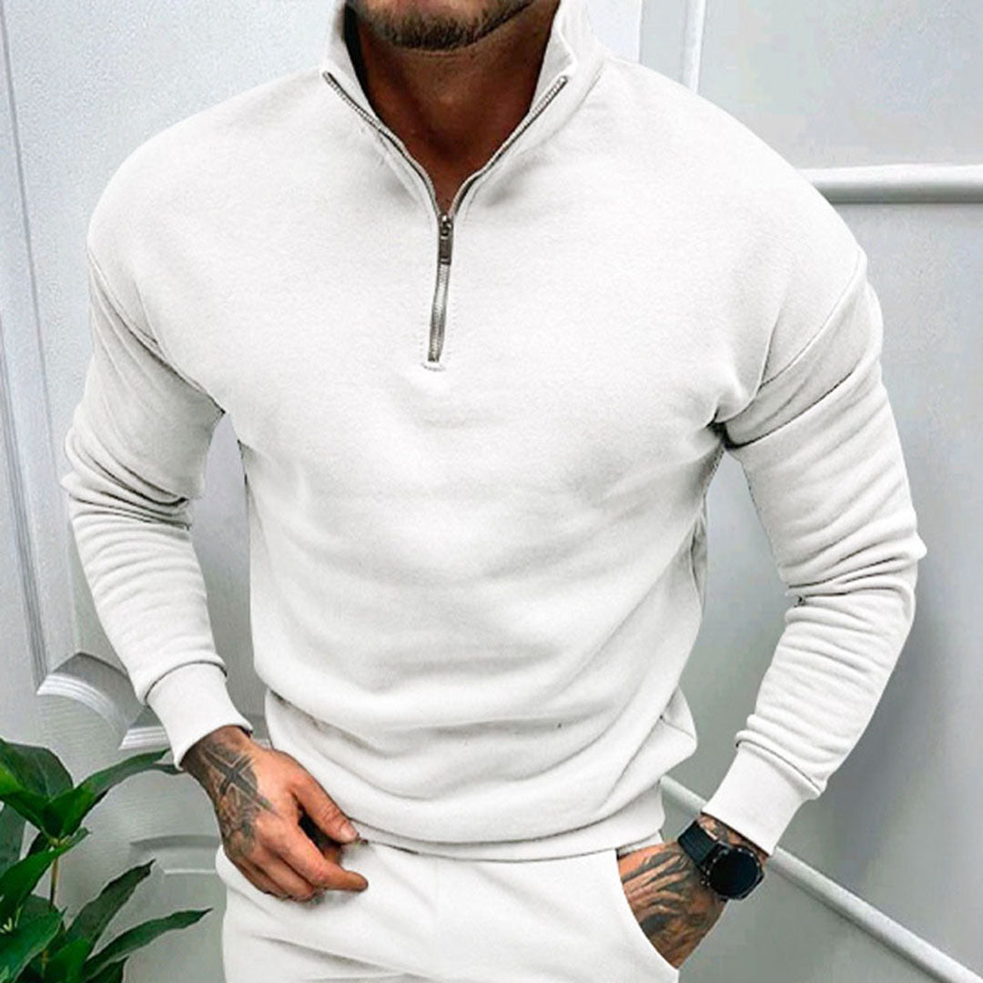 LOGAN – Men's Half Zip Sweater