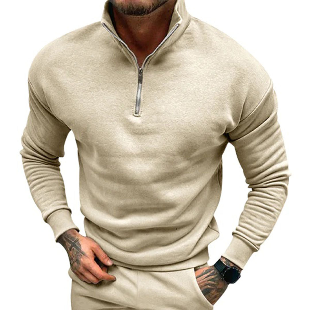 LOGAN – Men's Half Zip Sweater