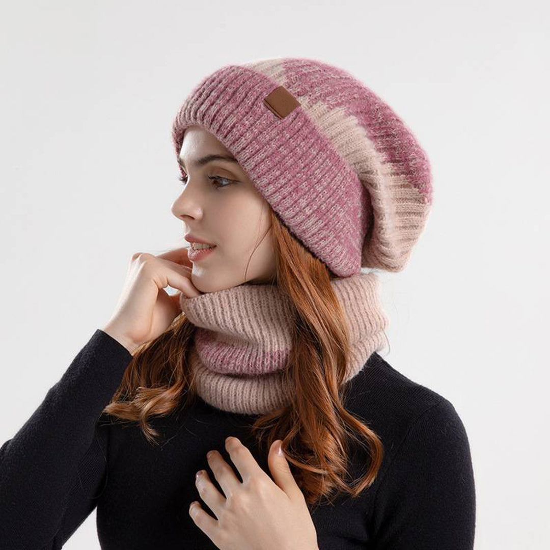 EVA – Cozy Knit Hat & Scarf Set