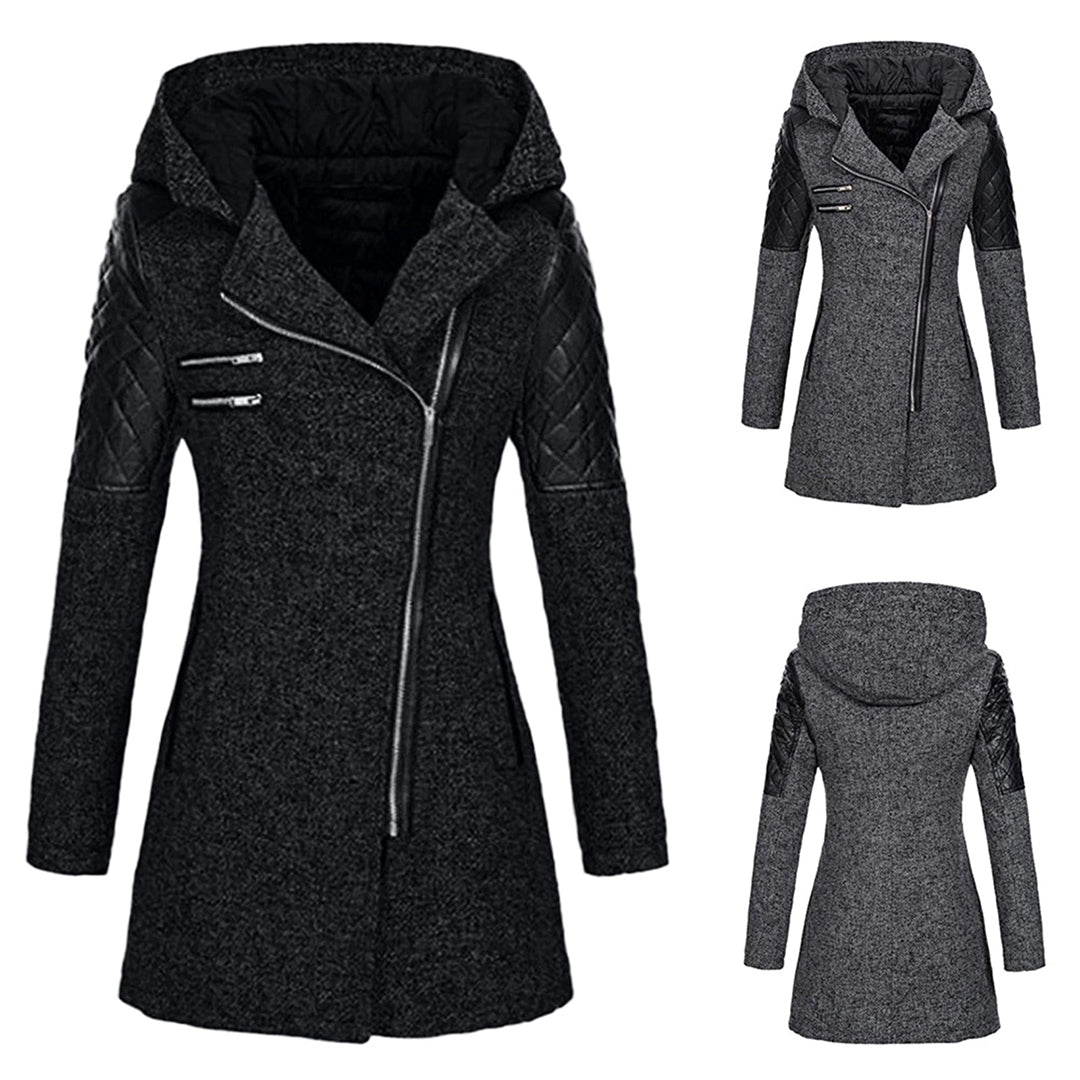 LYMARA – Long Winter Coat with Hood for Women