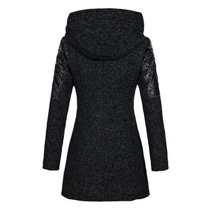 LYMARA – Long Winter Coat with Hood for Women