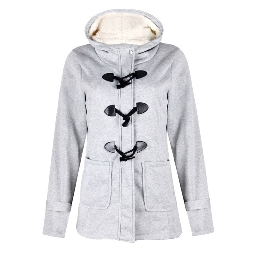 Sienna – Long Hooded Winter Coat for Women