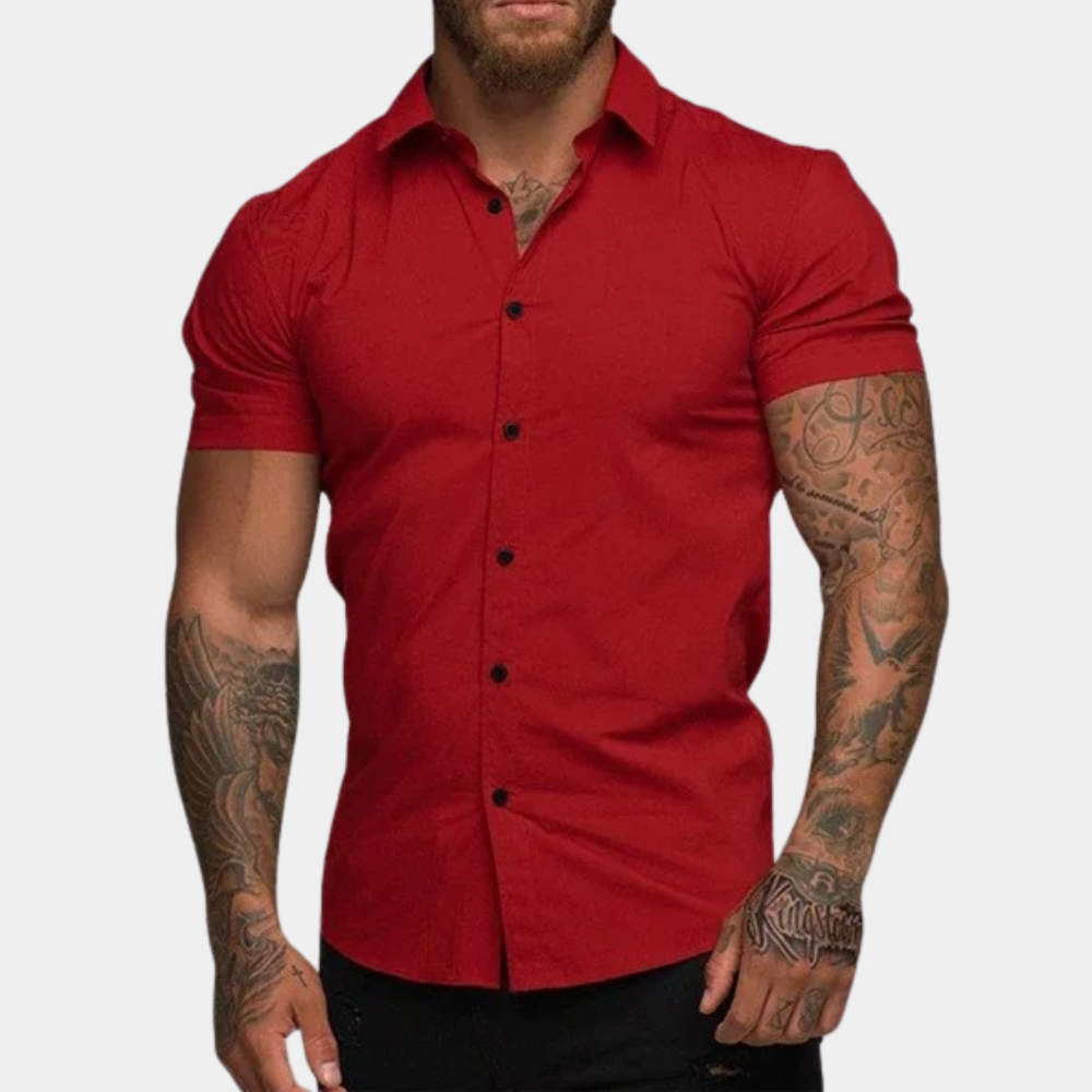 SIMONIS – Men's Short Sleeve Shirt