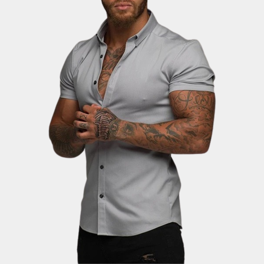 SIMONIS – Men's Short Sleeve Shirt