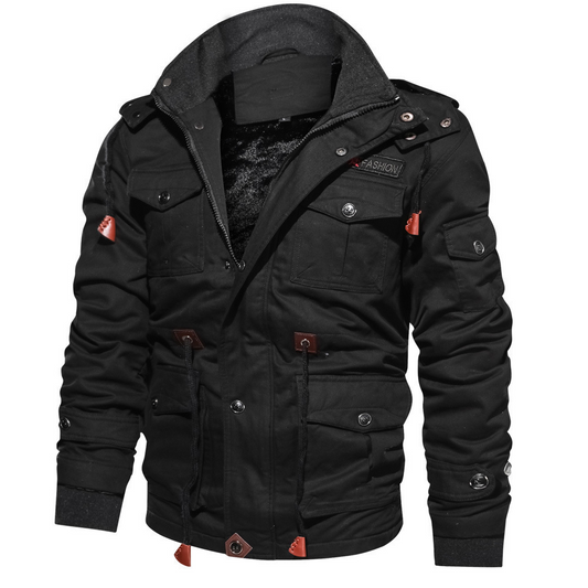 SURVIVO – Hooded Bomber Jacket for Men