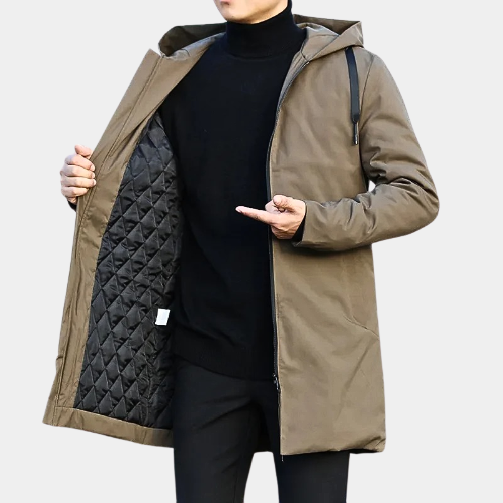 EDISON – Stylish Long Men's Coat