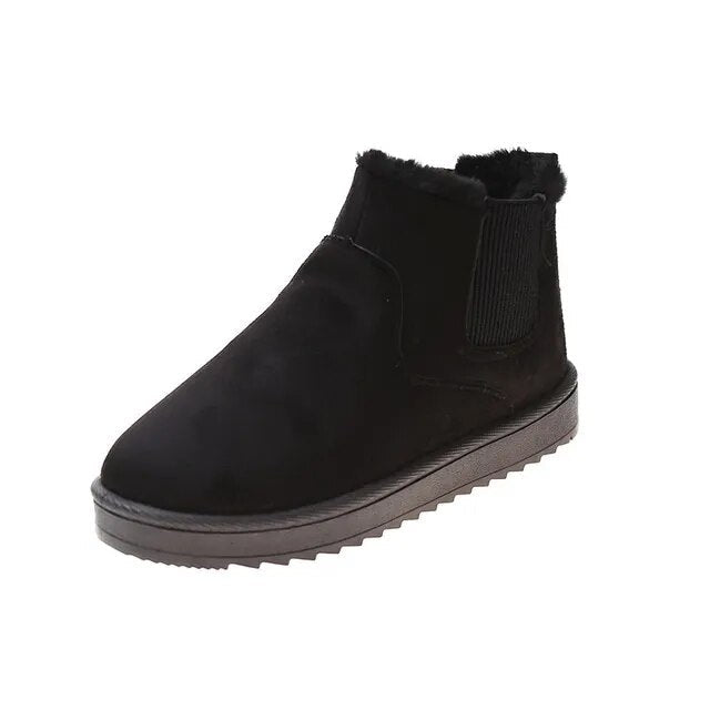 ZARELLA - Warm & Trendy Slip-On Snow Boots For Women